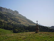 Dent des Portes desde el Chalet du Mollard (1343 m)