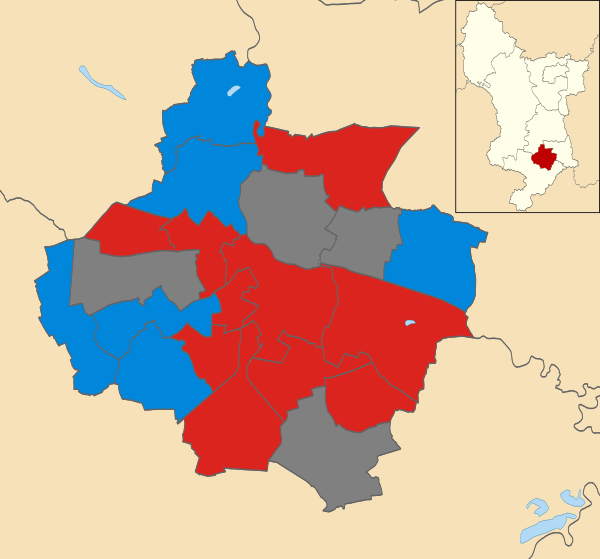 Derby City Council election 1990 map.svg
