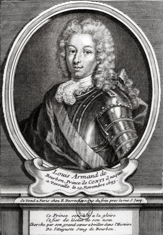 <span class="mw-page-title-main">Louis Armand II, Prince of Conti</span> Prince of Conti