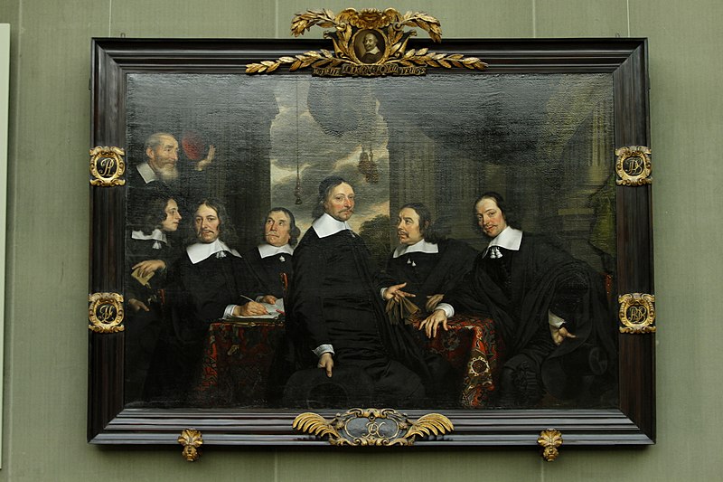 File:Die Regenten des Loridanshofes in Leiden by Jacob Fransz. van der Merck - Gemäldegalerie - Berlin - Germany 2017.jpg