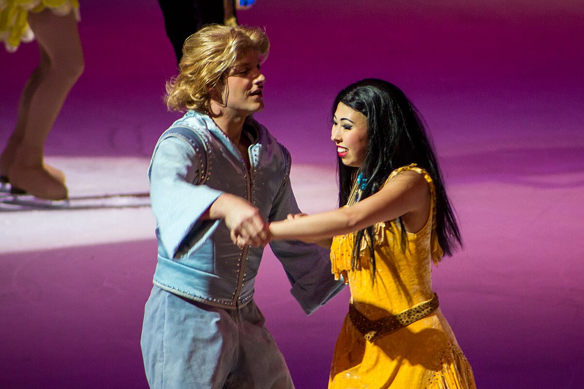 disney princess pocahontas and john smith