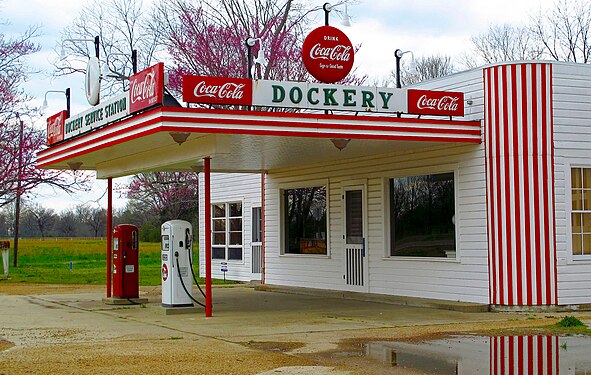 Dockery Service Station, Dockery, Mississippi