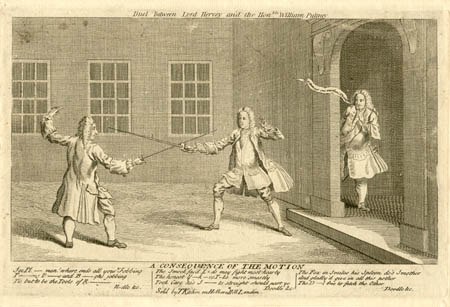 The duel; a common practice of the period, Dumbarton was so badly injured in one that his death was reported in October 1669