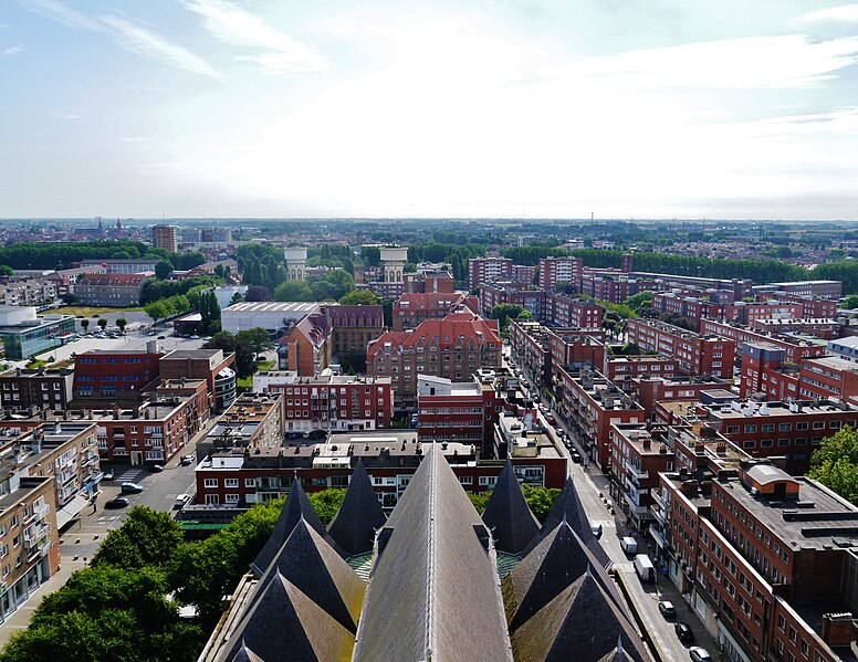 File:Dunkerque Belfried Blick vom Turm 7.jpg