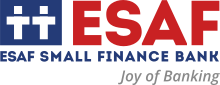 ESAF Small Finance Bank логотипі