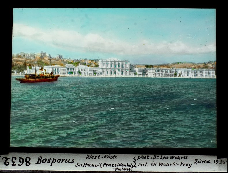 File:ETH-BIB-Bosporus, West-Küste, Sultans (Präsidentenpalast)-Dia 247-08632.tif