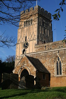 All Saints Church, Earls Barton Church in England, UK