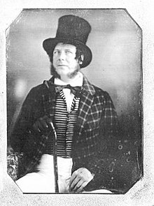 Daguerreotype of Sydney publican Edward Thomas McDonald (1810-1866) taken by J.W. Newland, 1848 Edward T.W.Y. McDonald.jpg