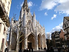 Église Saint-Maclou d'Rouen, batite inte 1437 pi 1517.