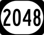 Kentucky Route 2048 marker