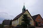 Niemcy - Dolna Saksonia, Alfeld, Widok z kościoł