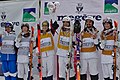 FIS Moguls World Cup 2015 Finals - Megève - 20150315 - A. Smyshlyaev, J. Dufour-Lapointe, H. Kearney, M. Kingsbury, P. Marquis et C. Dufour-Lapointe