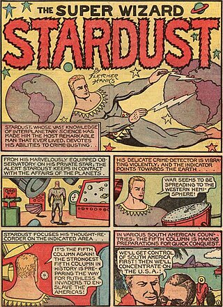 <span class="mw-page-title-main">Stardust the Super Wizard</span> Comics character