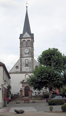 L'église Saint-Rémi.