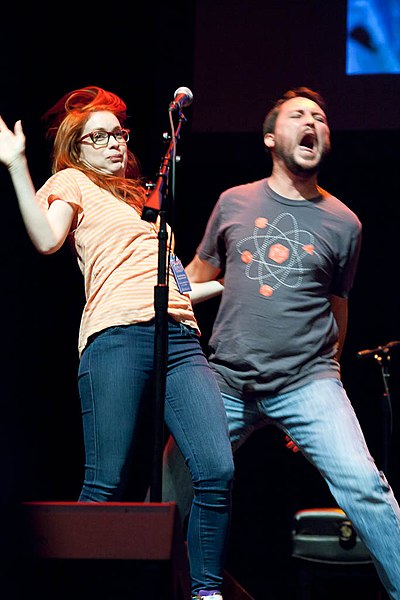 File:Felicia Day and Wil Wheaton - w00tstock.jpg