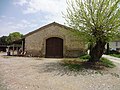 Façade d’une grange de la ferme de Paillerols, ancien prieuré de Boscodon