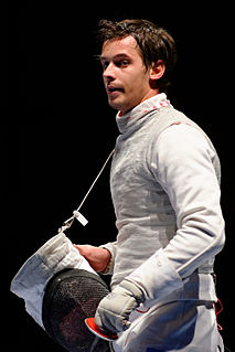 Andrea Baldini Italian fencer