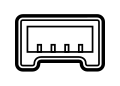 4-pin FireWire connector diagram