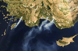 <span class="mw-page-title-main">2021 Turkey wildfires</span> Forest fires mostly in the south of Turkey