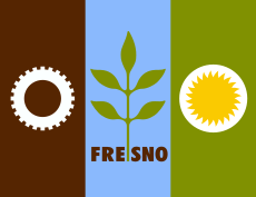 Flag of Fresno, California.svg