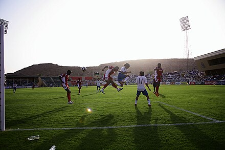 2010 FIFA World Cup Qualifiers Round 3 match between Oman and Japan at the Royal Oman Police Stadium on 7 June 2008 in Muscat, Oman