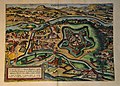 Peta Oradea pada tahun 1617