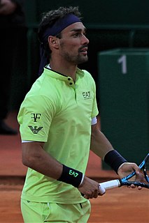 Fabio Fognini Italian tennis player