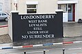 Mural w Londonderry (Derry)