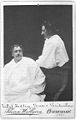 Fröding and Heidenstam dressed in togas 1896.jpg
