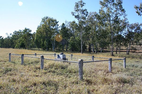 Fraser family grave site, 2008