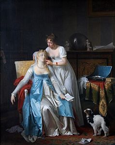 La Mauvaise nouvelle (1804), Paris, musée du Louvre.