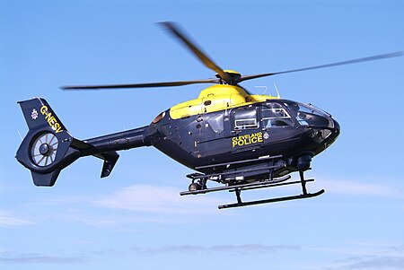 Eurocopter EC-135 G-NESV of the Cleveland Police. G-NESV01.jpg