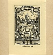 Bookplate for the East Hampton Library