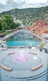 A hot springs pool in Glenwood Springs GlenwoodHotSprings.jpg