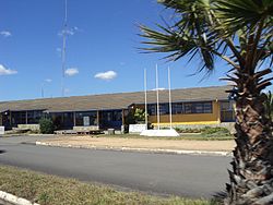 カルデナル・カロ県政府の建物（2011年3月12日）