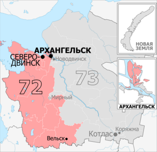 <span class="mw-page-title-main">Arkhangelsk constituency</span> Constituency of the State Duma of the Russian Federation