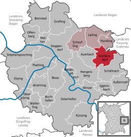 Grattersdorf - Localizazion