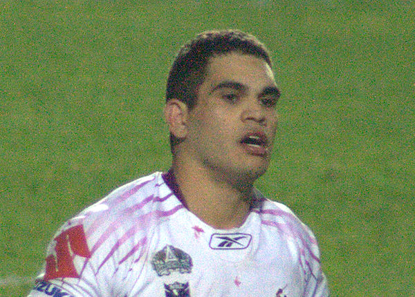 Inglis playing for the Melbourne Storm in 2008