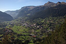 Vy över Grindelwald