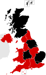 Outbreak evolution in the United Kingdom
Deaths
Confirmed cases
Suspected cases
No cases H1N1 United Kingdom Map - Region 2.svg