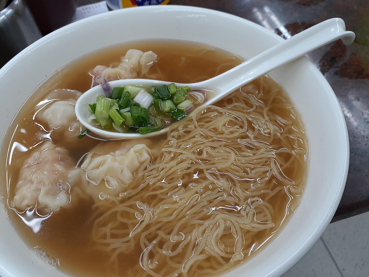 chicken wonton noodle soup