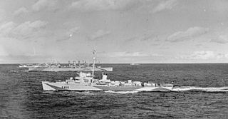 HMS <i>Bickerton</i> (K466) Frigate of the Royal Navy