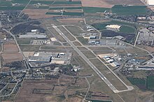 Aerial photo of Hagerstown Regional Airport Hagerstown Regional Airport (aerial photo).jpg