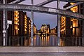 * Nomination Wasserschloss (and Poggenmühlenbrücke) in the night, Speicherstadt, Hamburg, Germany --XRay 03:13, 3 July 2016 (UTC) * Promotion Beautiful composition.--Agnes Monkelbaan 04:29, 3 July 2016 (UTC)