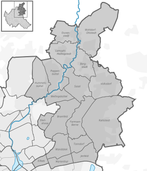 Subdivisions of Wandsbek