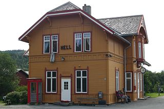 <span class="mw-page-title-main">Hell Station</span> Railway station in Hell, Norway