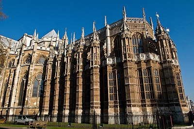 The Henry VII Lady Chapel at Westminster Abbey (begun 1503)