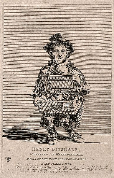 File:Henry Dimsdale, an eccentric muffin seller who calls himself Wellcome V0007060EL.jpg