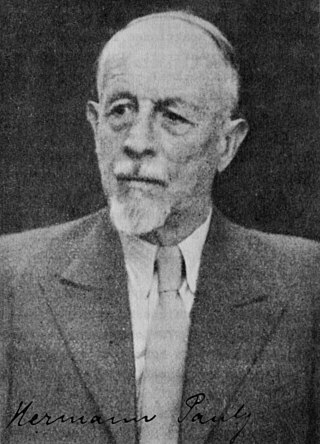 <span class="mw-page-title-main">Hermann Pauly</span> German chemist and inventor (1870–1950)