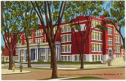 Manchester Practical Arts High School, Manchester, New Hampshire, 1920.